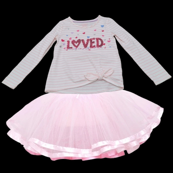 Issac Mizrahi Girl's "Loved" Long Sleeve Top - Picture 3 of 13